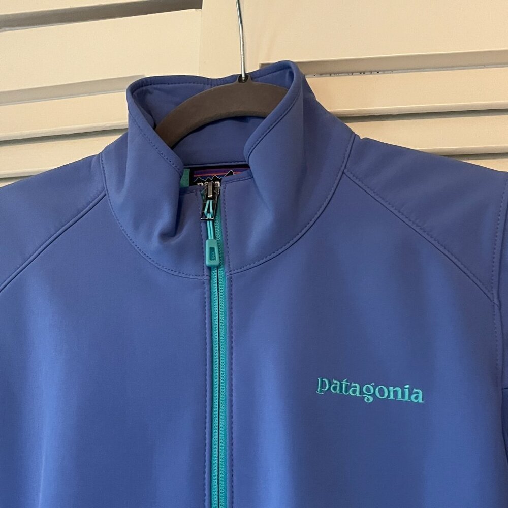 Patagonia women's Adze Hybrid Jacket XS blue mint periwinkle - Picture 3 of 8